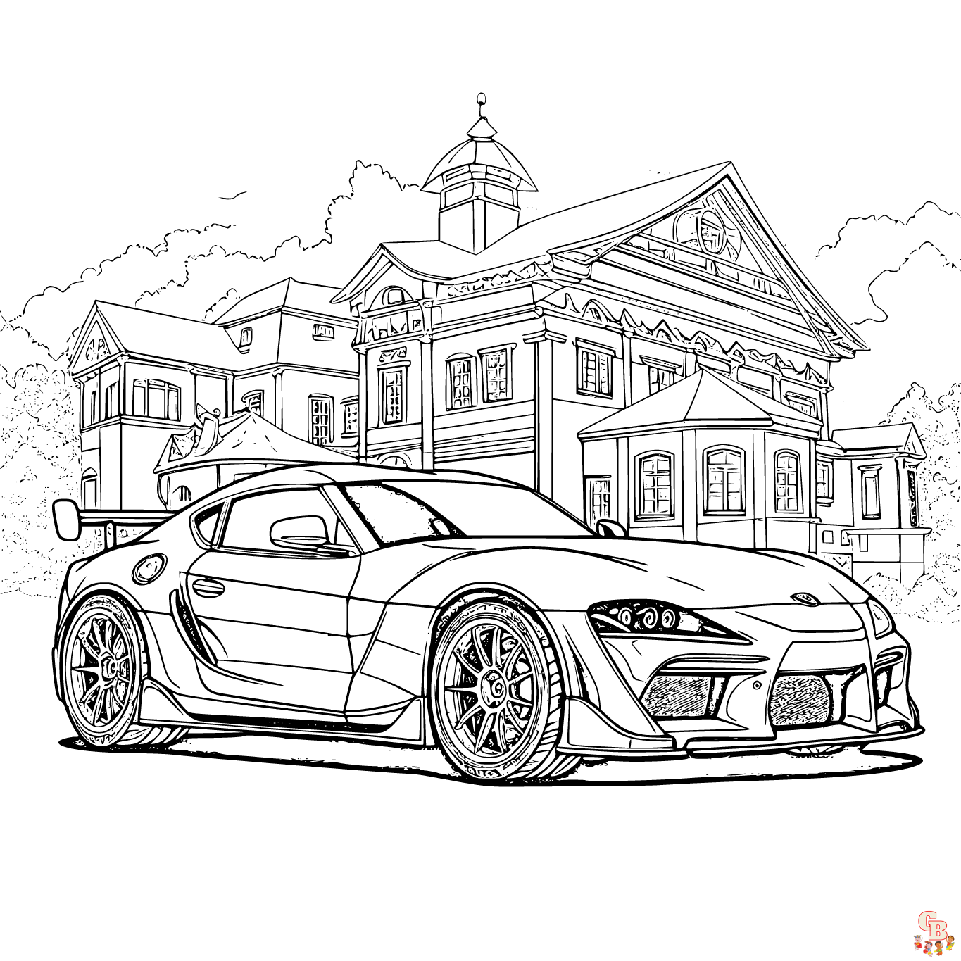 Supra coloring pages printable free