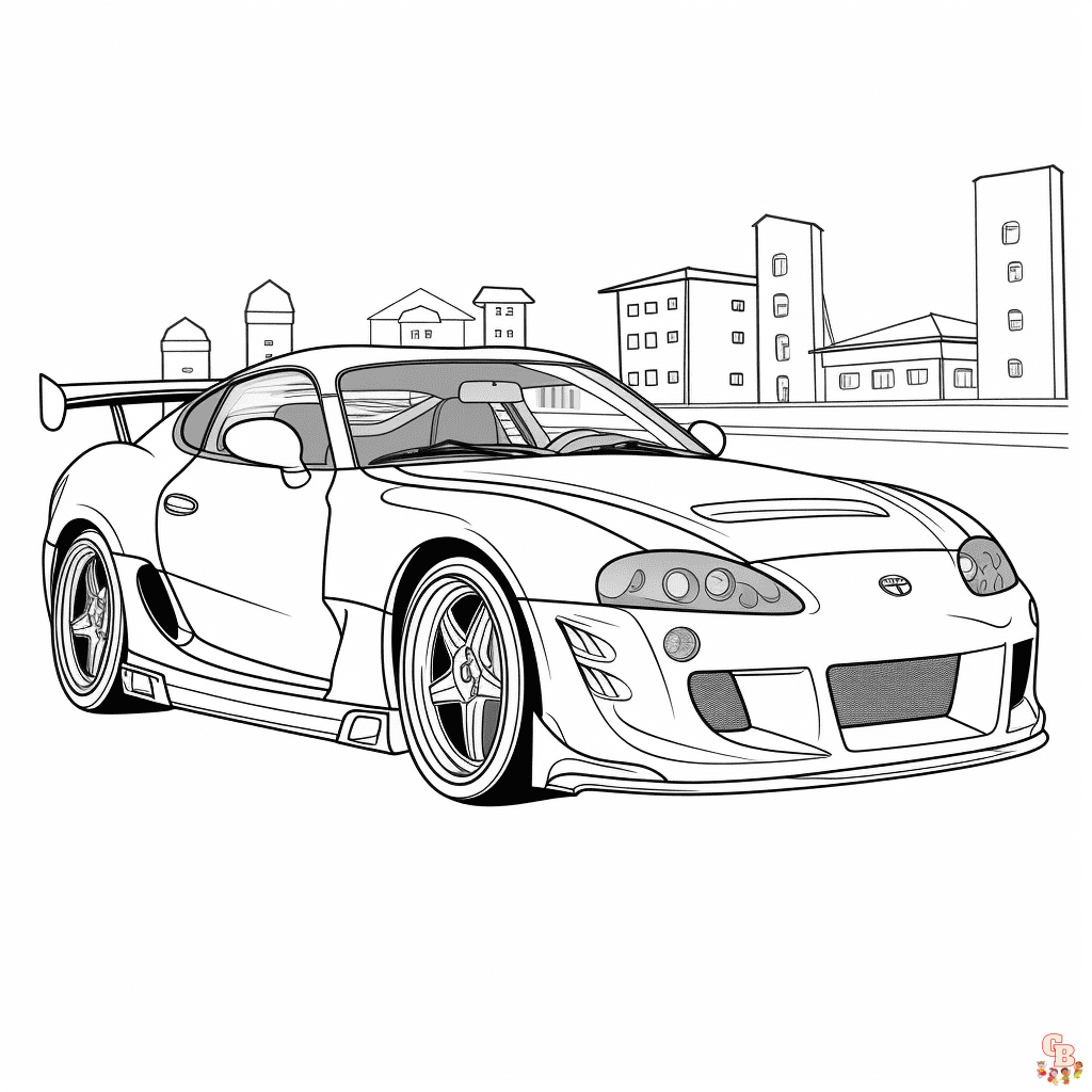 Supra coloring pages printable