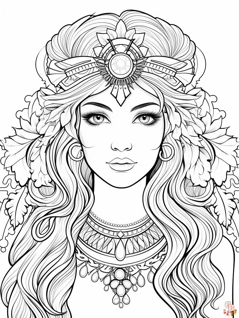 Woman Coloring Sheets