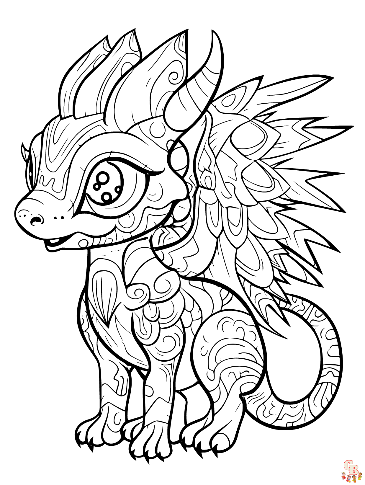 alebrijes Coloring Sheets