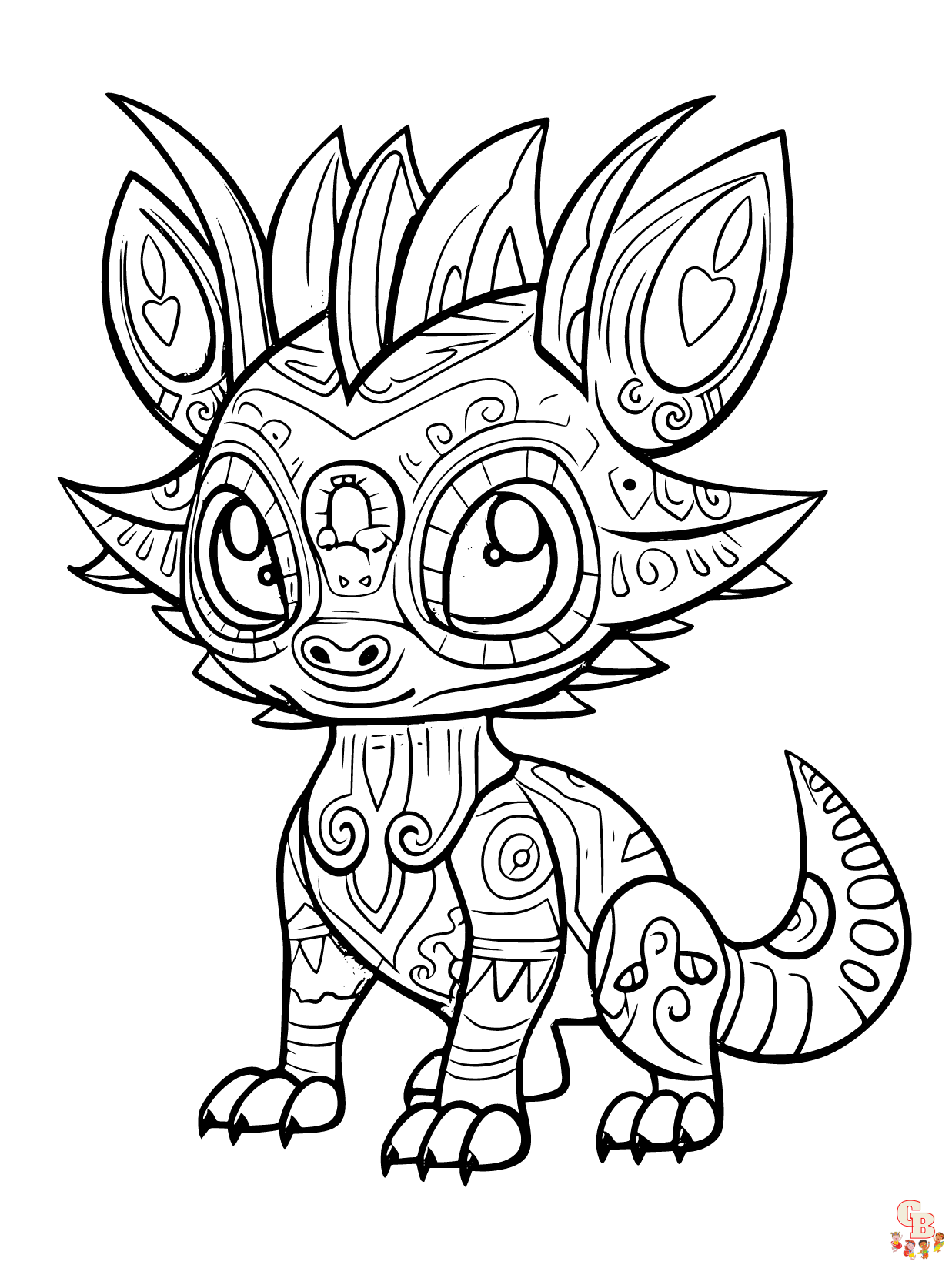 alebrijes coloring pages printable free