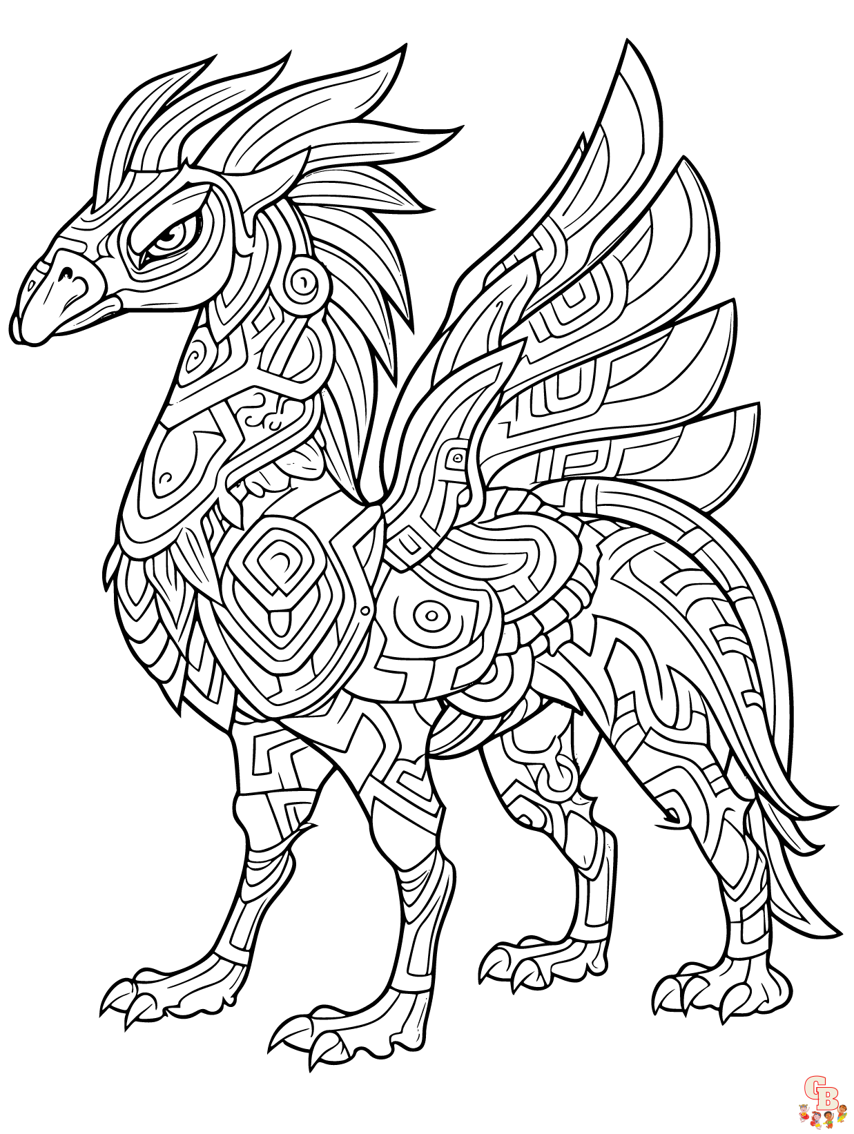 alebrijes coloring pages printable