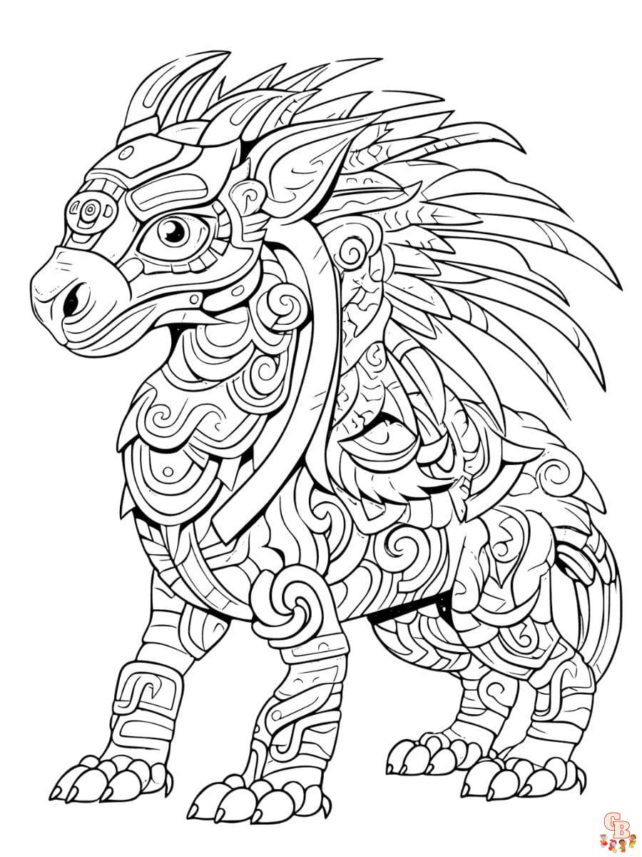 alebrijes coloring pages