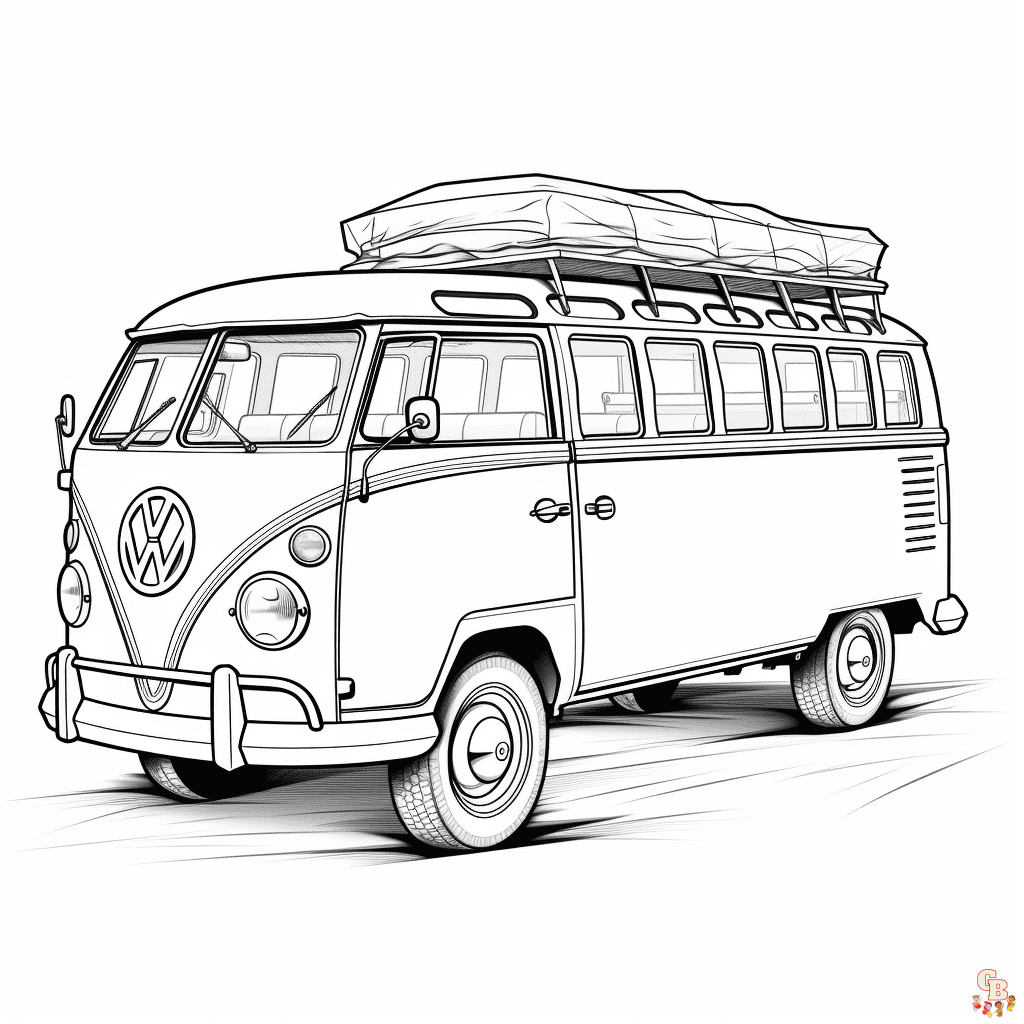 coloring pages van