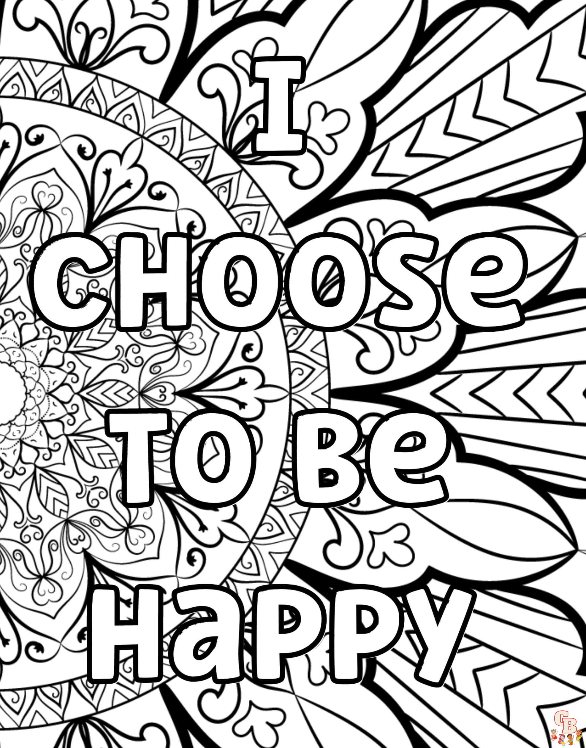 positive affirmation coloring pages free