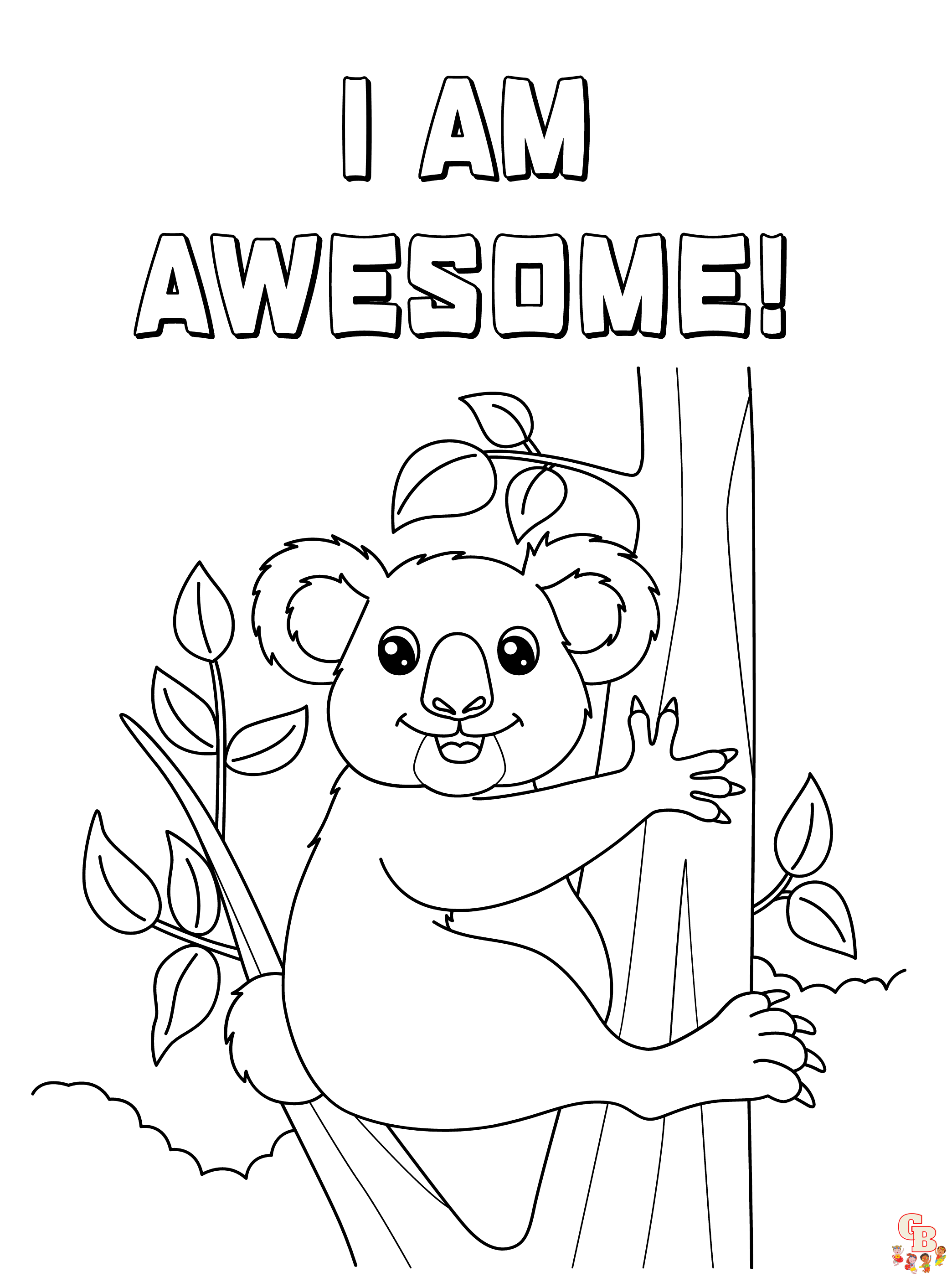 positive affirmation coloring pages to print