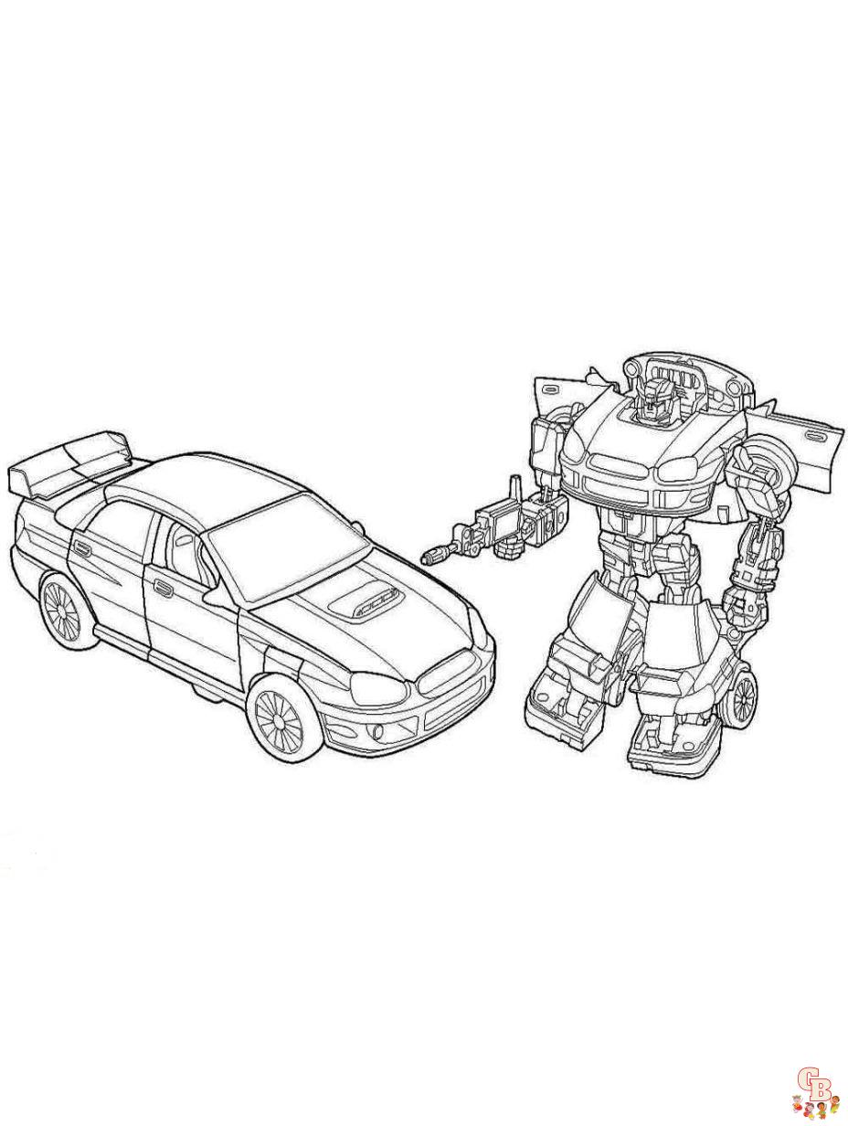 transformers coloring pages optimus prime