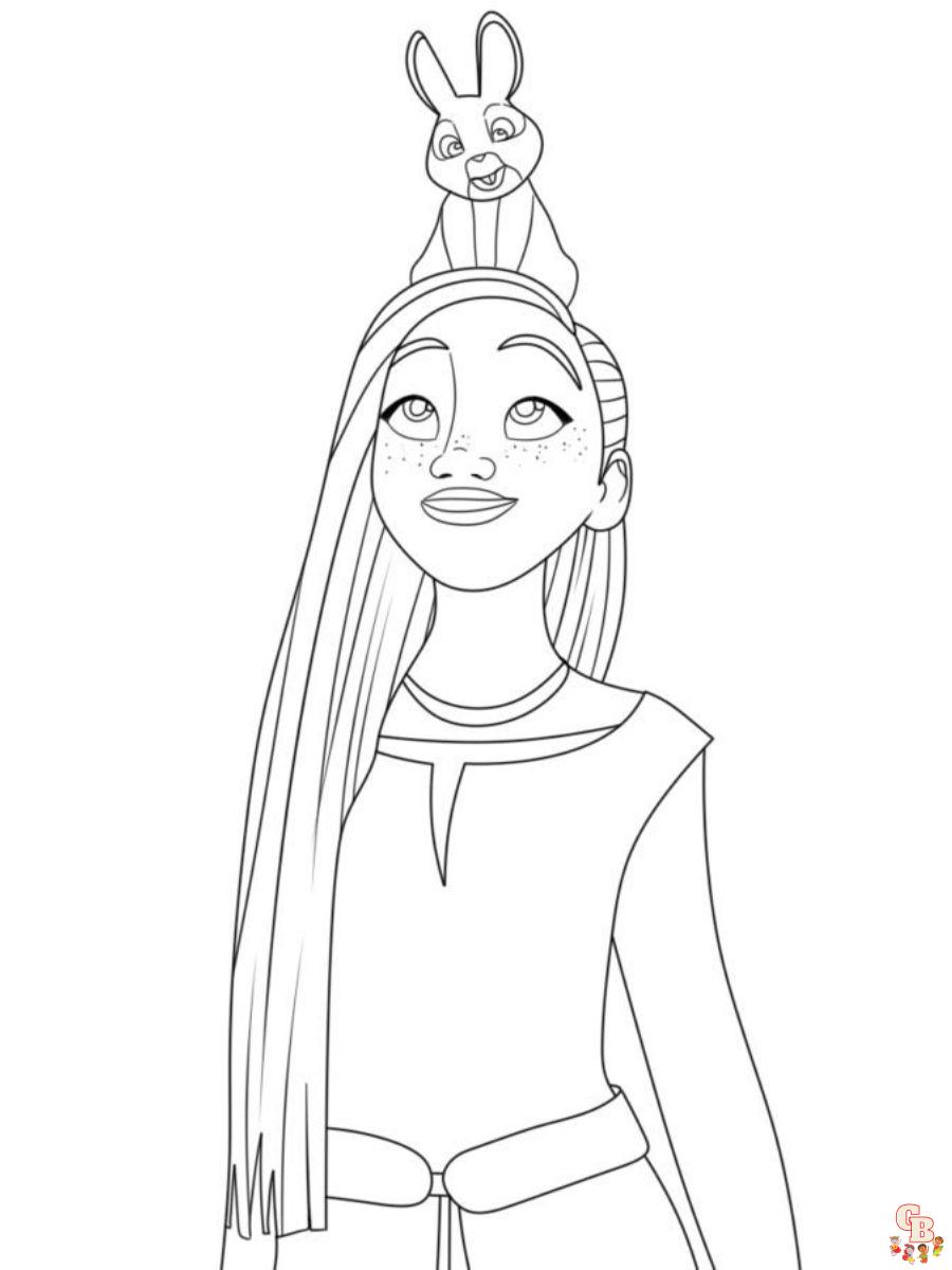 Wish Coloring Page