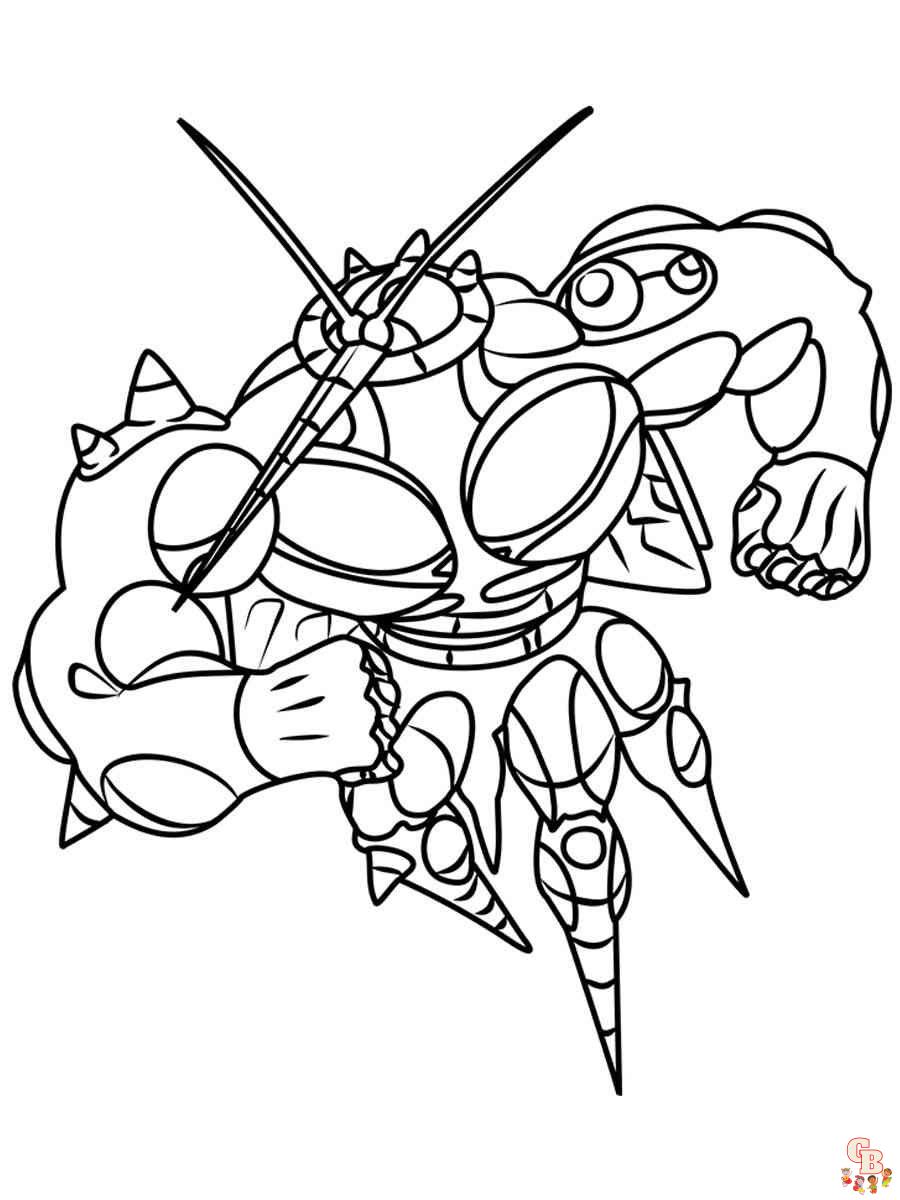 Buzzwole coloring pages