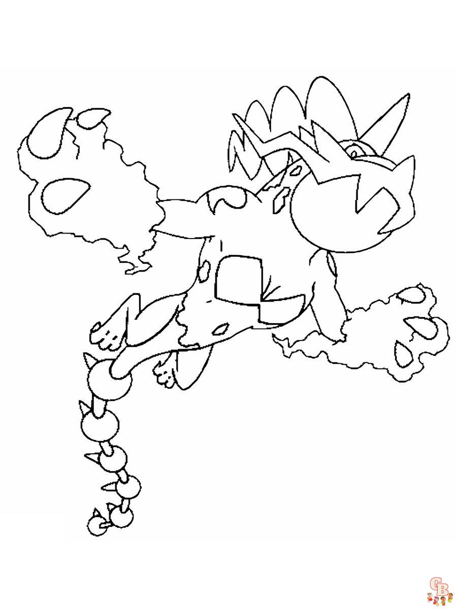 Thundurus coloring pages