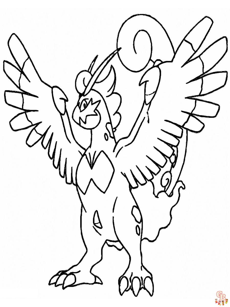 Tornadus coloring pages