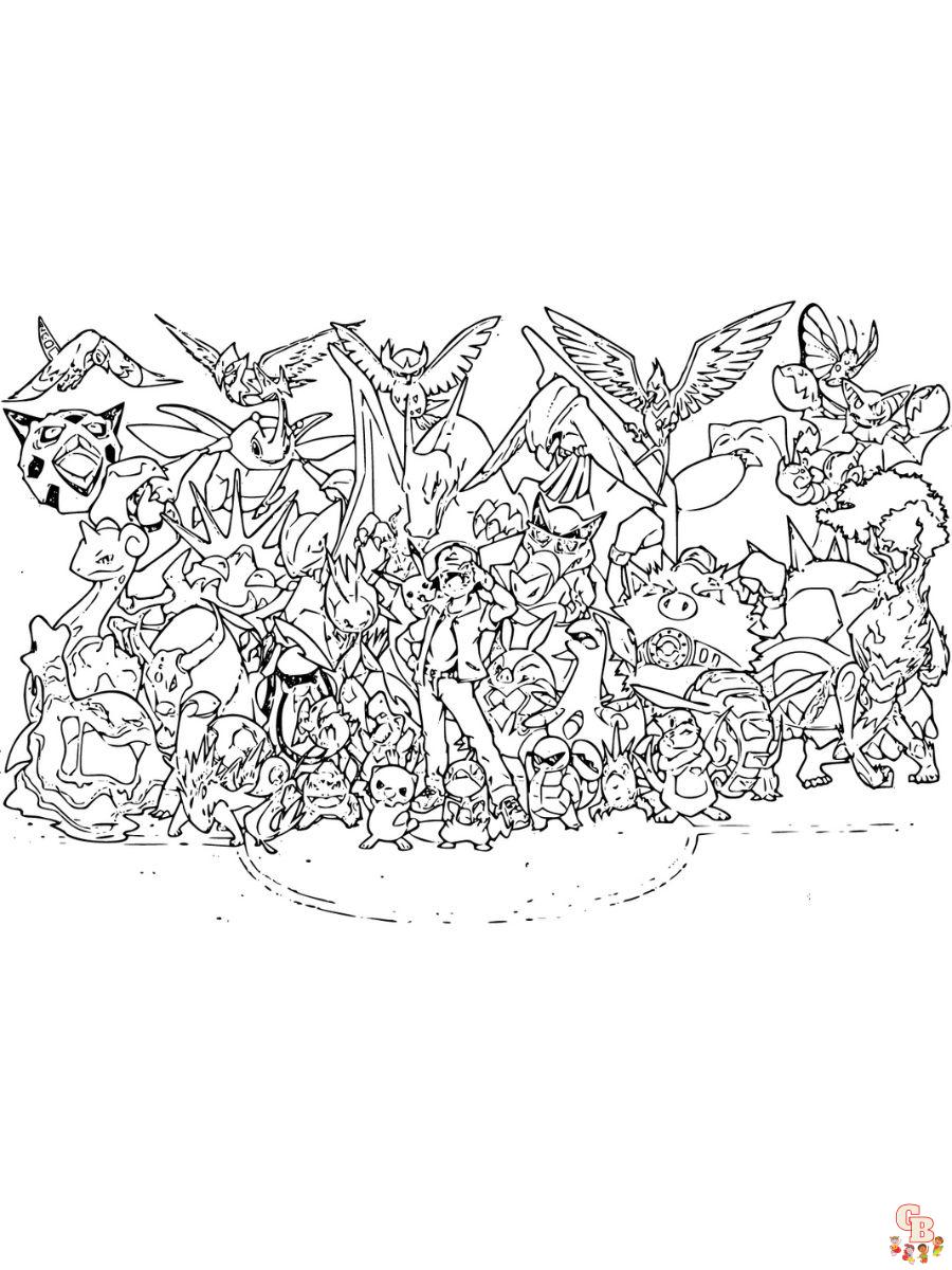 pokémon coloring pages