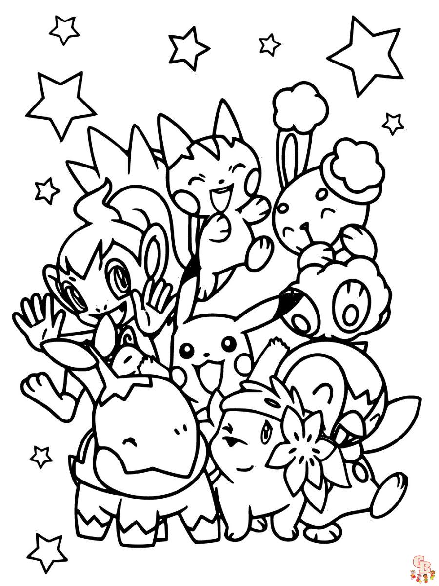 pokemon coloring pages